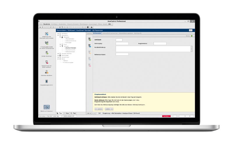 WINKHAUS blueSmart Software